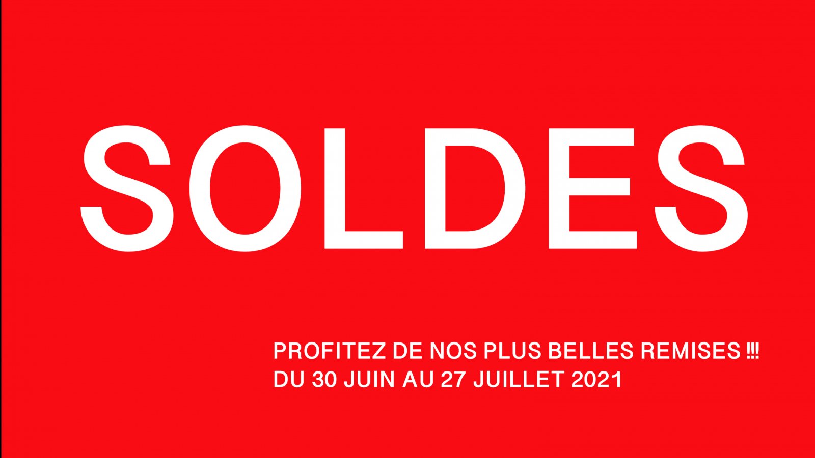 SOLDES d'ETE